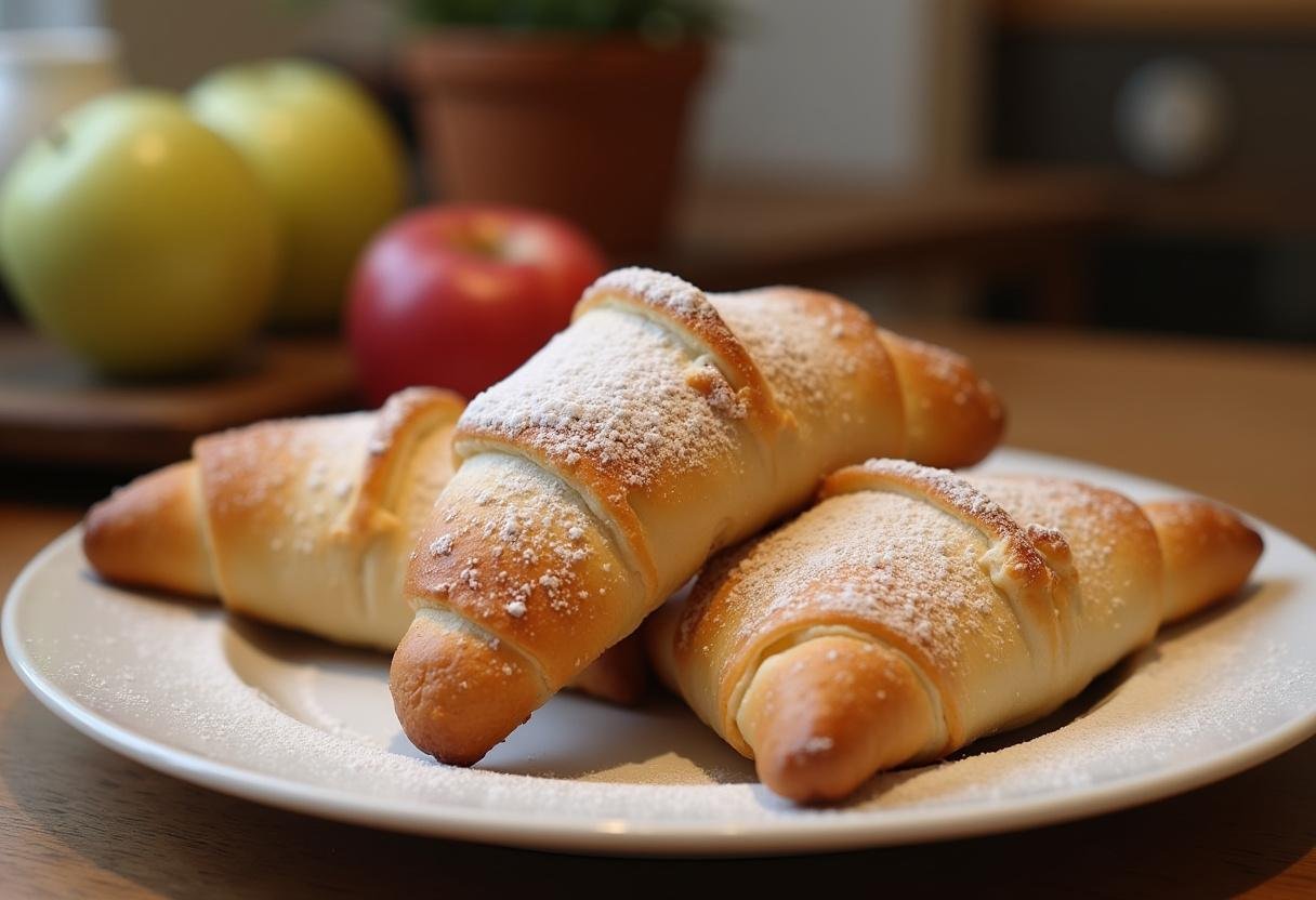 Golden brown finished Apple Turnover inspired by Gilmore Girls, perfect for a delightful dessert.
