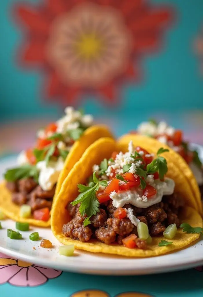 Delicious Loki Time-Variant Tacos featuring vibrant fillings in an eye-catching presentation.