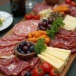 Finished Lucifer Charcuterie Board ready for serving, perfect for entertaining guests.