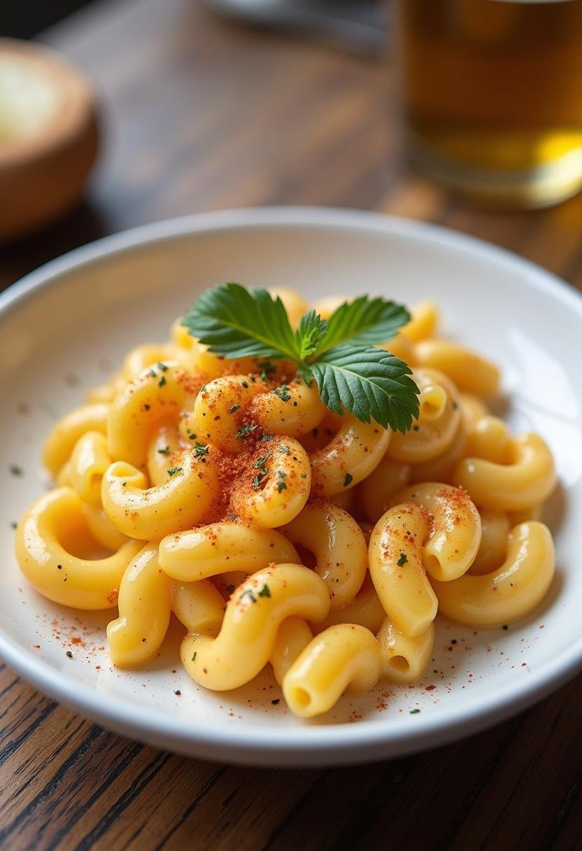 Delicious Modern Family Mac and Cheese served in a bowl, perfect comfort food for family gatherings.