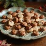 Beautifully arranged Friends Holiday Candy on a platter, perfect for the holidays.