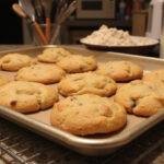 Freshly baked Friends Phoebe’s Cookies cooling on a rack, showcasing a delicious homemade dessert ready to be enjoyed.
