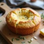 Delicious Modern Family Cam's Cornbread displayed on a cutting board, showcasing its golden crust and inviting aroma.
