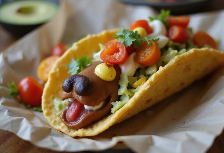 Delicious Scooby Doo Monster Tacos ready to be served with vibrant toppings.