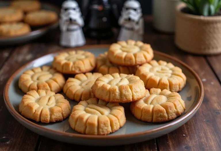 Delicious Wookiee Cookies displayed on a plate, perfect for Star Wars fans looking for a tasty treat.
