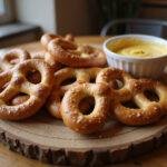 Finished The Office Pretzel Day Pretzels, beautifully displayed and ready to be enjoyed, showcasing their delicious and inviting appearance.