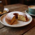 Delicious Friends Central Perk Coffee Cake served on a rustic table, showcasing the perfect coffee cake pairing with a warm cup of coffee.