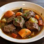 Deliciously prepared Game of Thrones Winterfell Lamb Stew, showcasing tender lamb and vegetables, perfect for fans of the show.