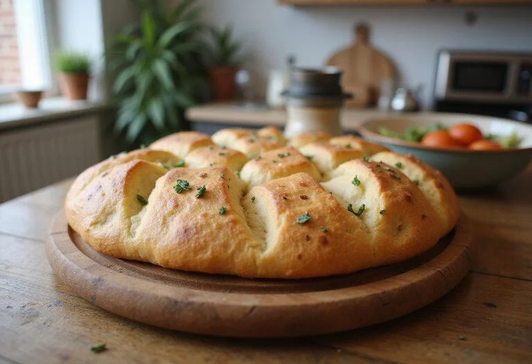 Delicious and fluffy Marvel Fantastic Four Invisible Woman's Focaccia served warm, showcasing its appealing crust and herb flavors.