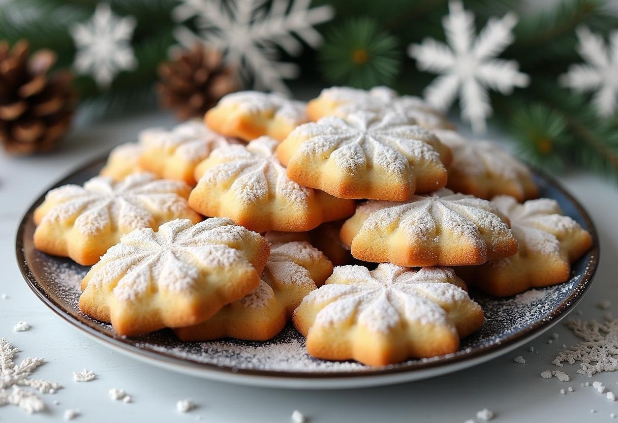 Final presentation of The Chronicles of Narnia White Witch's Winter Wonder Cookies, festive holiday treat display.