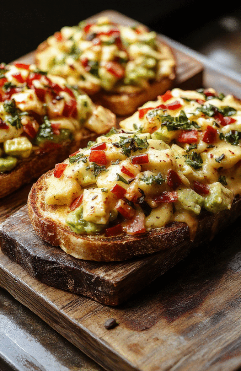 A vibrant plate showcasing six different avocado toast variations, each topped with colorful ingredients like cherry tomatoes, radishes, eggs, and herbs, arranged on rustic wooden boards with a natural, inviting atmosphere.