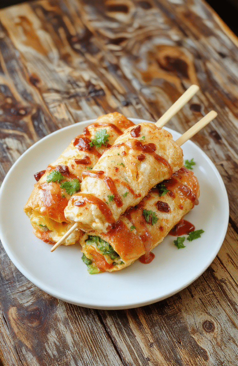 Colorful Scooby Doo themed giant hoagie sandwich skewers arranged on a rustic wooden plate with vibrant fresh vegetables and deli meats, styled in a playful and cartoon-inspired manner