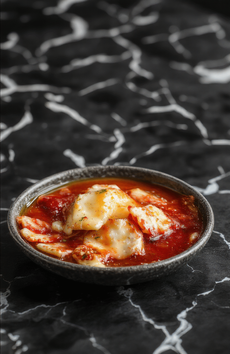 A vibrant red velvet cake with rich cream cheese frosting, decorated with demogorgon-themed edible toppers and eerie red accents, plated on a dark surface with moody lighting.