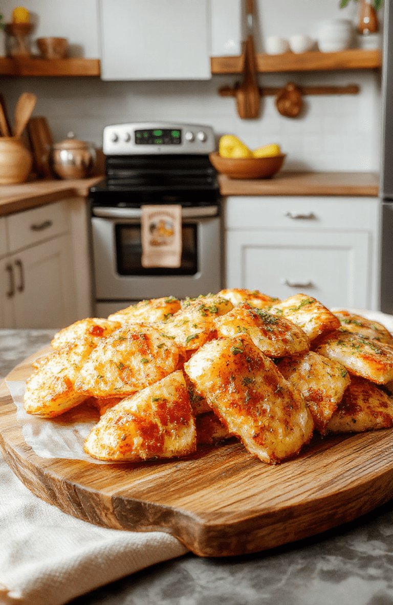 Golden-brown cheese wedges toasted in butter, melted cheddar oozing between crisp bread, cut into triangles and arranged on a white plate with a light pastel backdrop; a pinch of paprika adds color and a playful cartoon vibe.